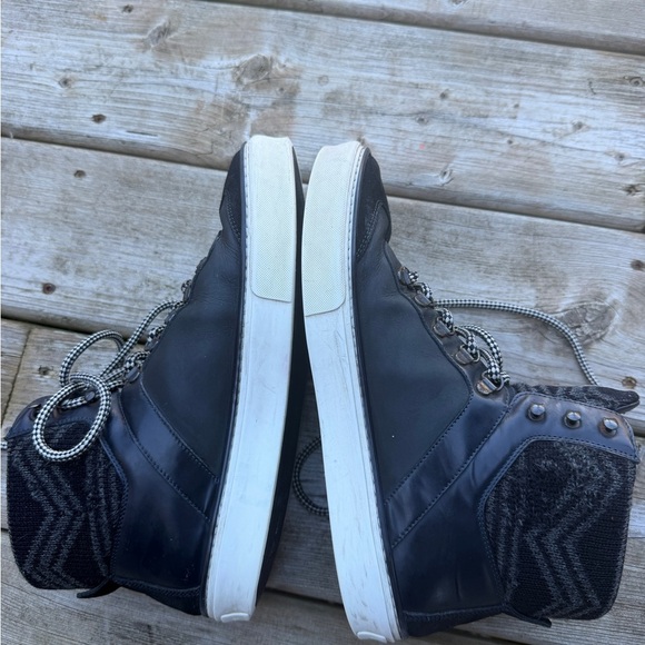 Louis Vuitton breaking away high top leather wool  boots US8 UK7 - Picture 7 of 16